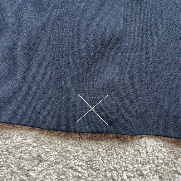 NWT navy blue Ann Taylor Factory 4P suiting jacket - Picture 7 of 7